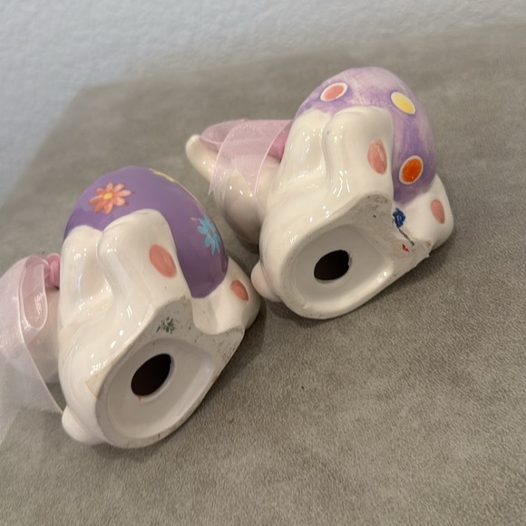 Ceramic rabbit egg holder. - Picture 6 of 8